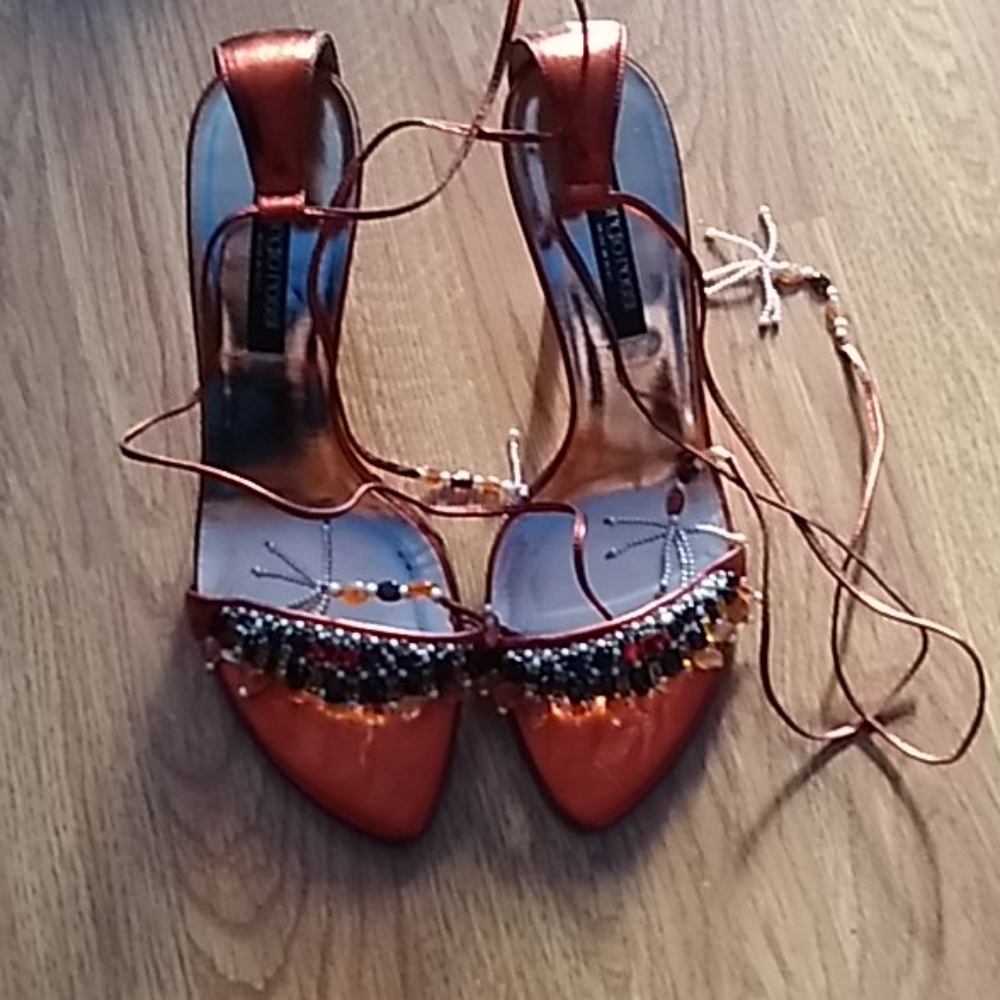Heels Sergio Rossi color orange